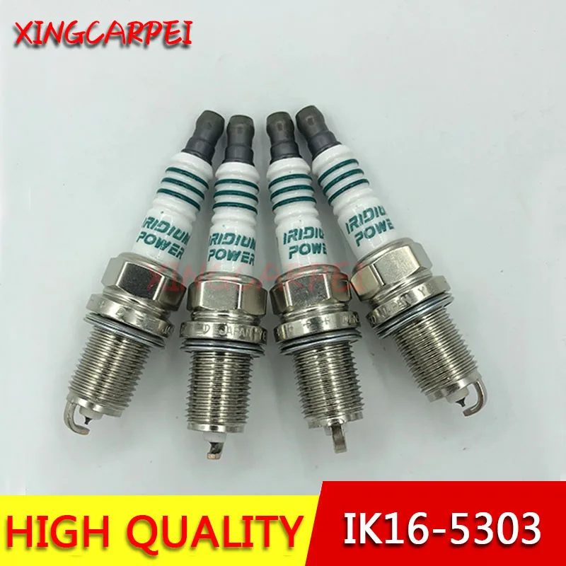Ik16 5303 4 шт./лот Иридиевые свечи зажигания для Toyota Hyundai Kia Mercedes Benz Audi Honda Infiniti