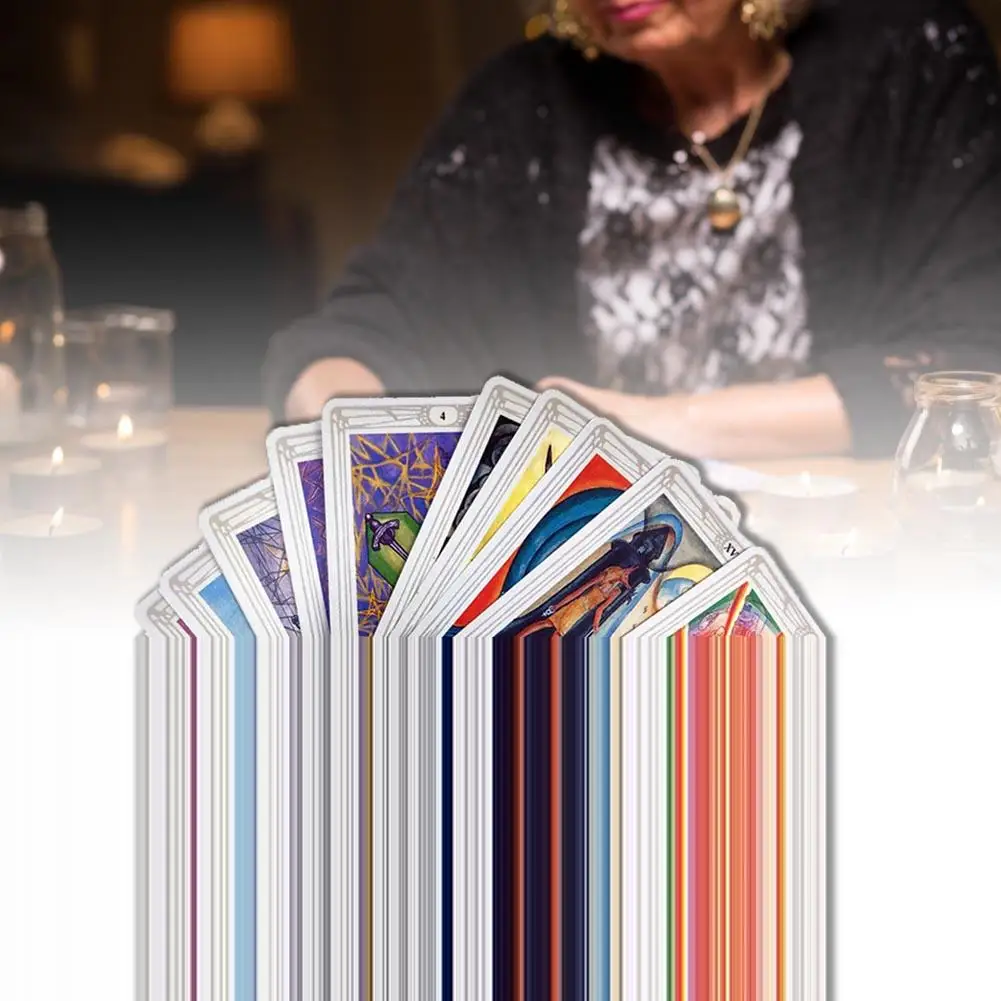 78 листов таро колода Таро английские карточки карты гадание настольная игра для