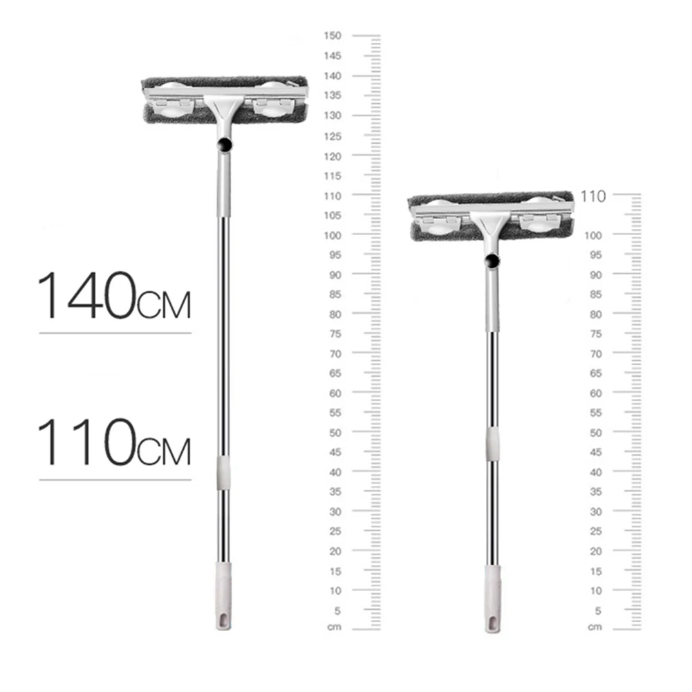 Щетка для мытья окон автомобиля двухсторонняя телескопическая щетка чистки