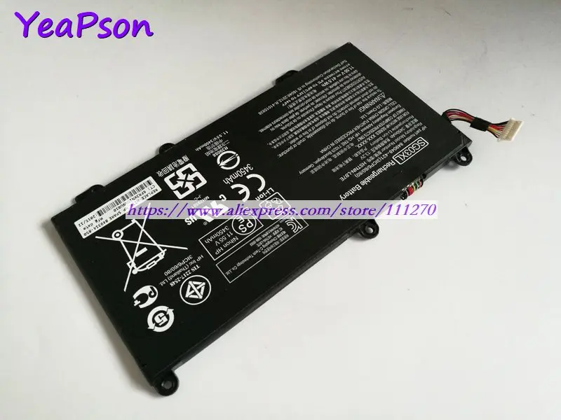 Yeapson 11 55 V 3450mAh подлинный SG03XL HSTNN LB7E Аккумулятор для ноутбука hp Envy Seires 17 u018ca 17t u100 M7