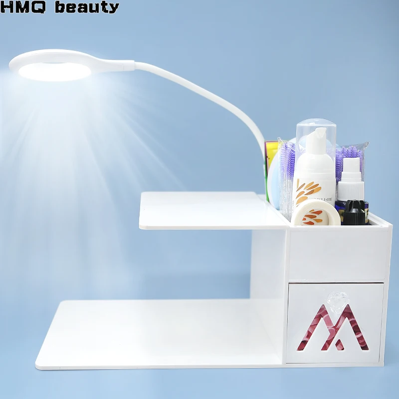 Полка для ресниц и легкая подушка мягкая с эффектом памяти наращивания макияжа