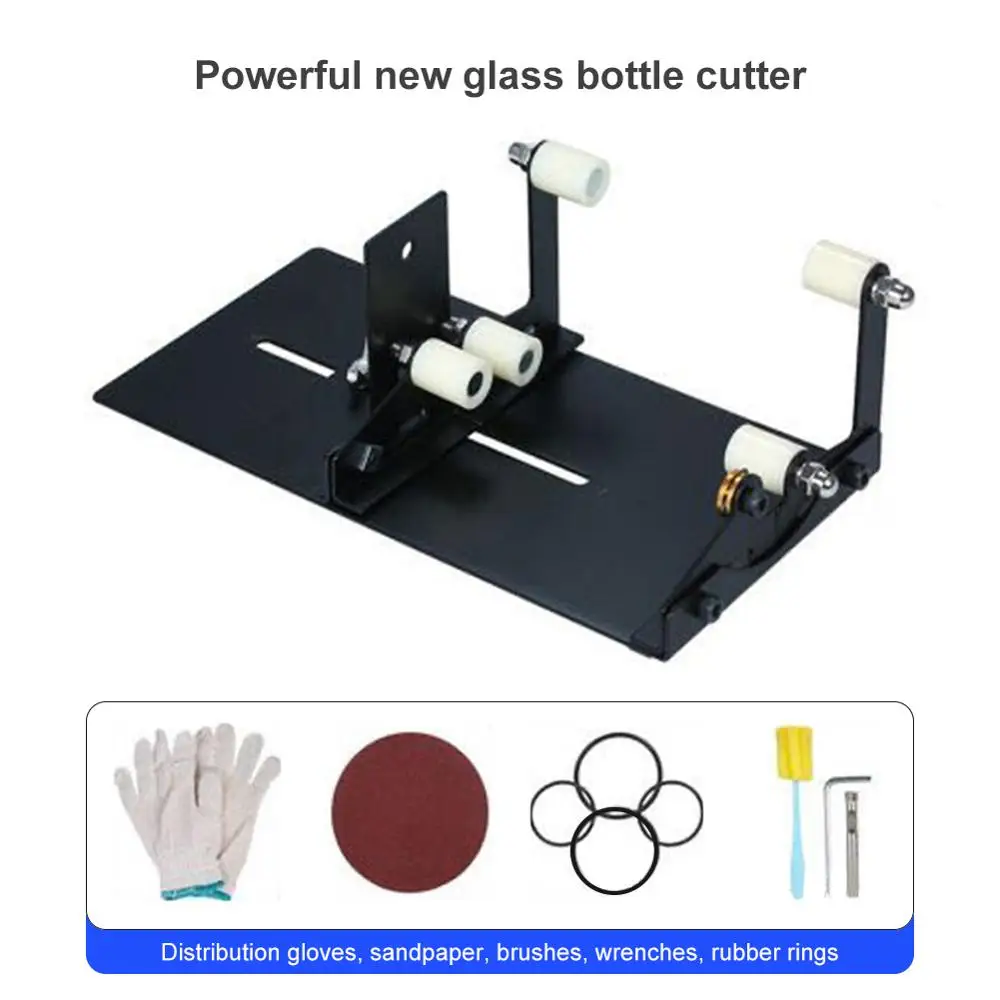 

Glass Bottle Cutter Stainless Steel Adjustable DIY Bottle Cutting Machine for Wine/Beer Bottles Create Glass Sculptures dropship