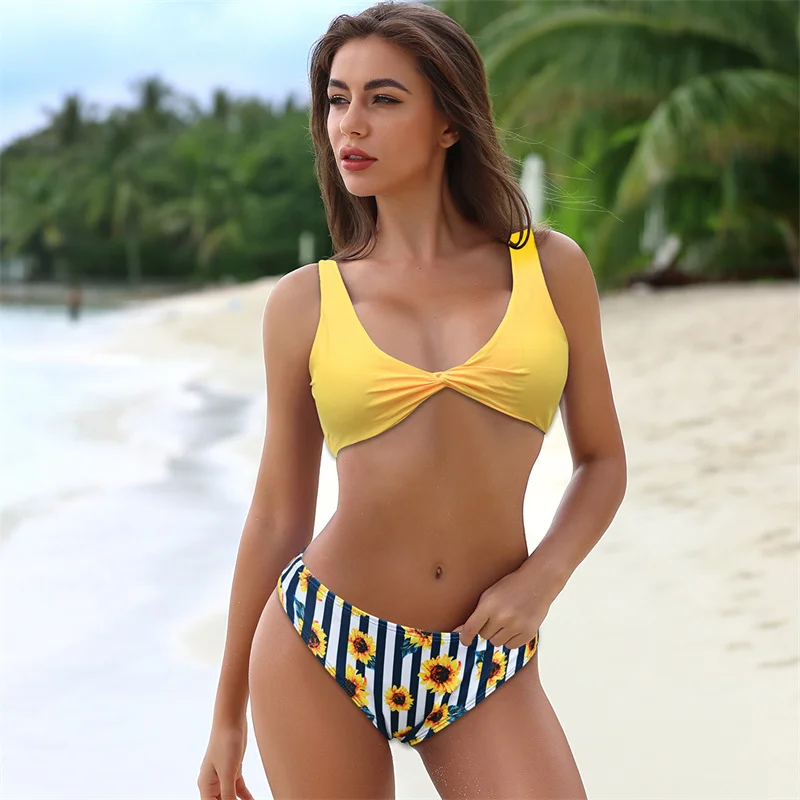 

Bikini Swimwear Women Swimsuit Sexy Push Up Multicolor Bikinis Set Swimming Bathing Suit Beachwear Summer Bikini 2021