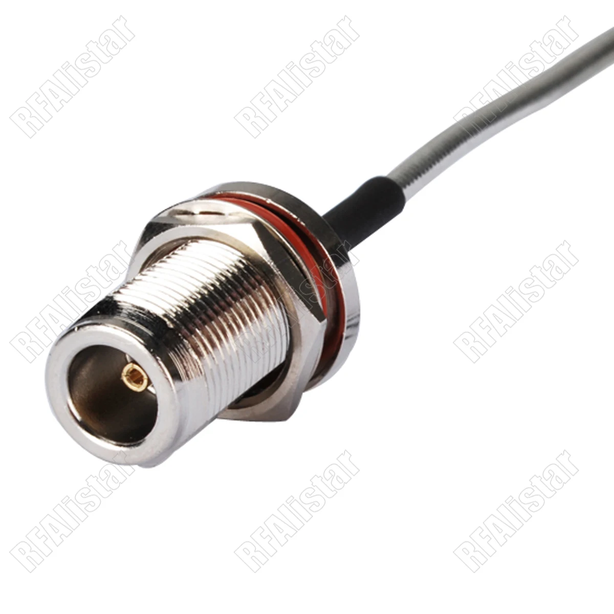 Полугибкий коаксиальный кабель-переходник штырь-гнездо 15 см/30 см/50 см/80 см/1 м |