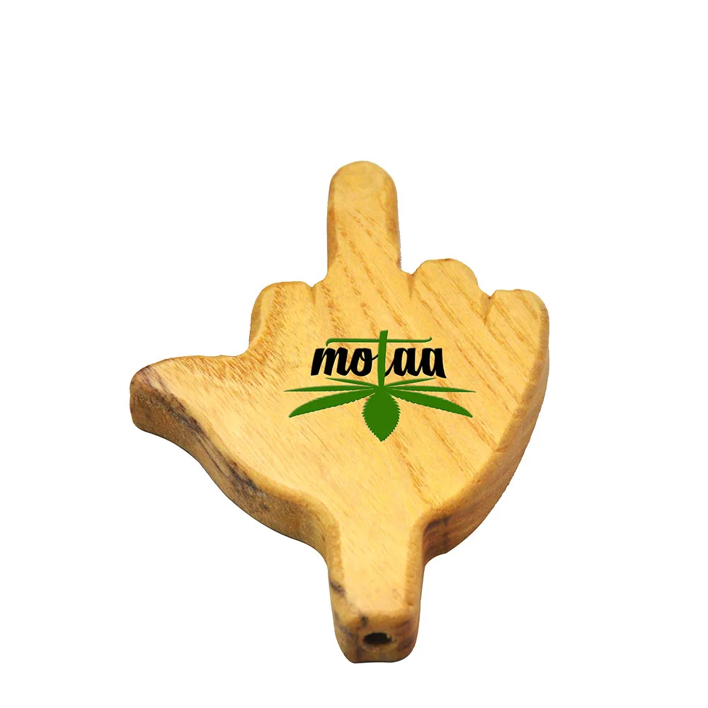 Древесины Уровень Пять 5 сустава пальцев ладони деревянный держатель для