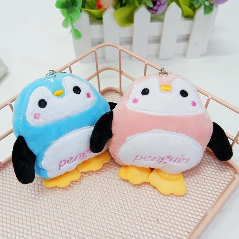 Плюшевый кулон в виде пингвина мягкая сумка кольцо плюшевое животное кукла