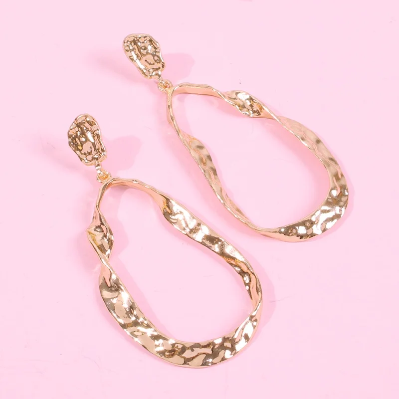 Трендовые золотые серьги ZA женские серьги-подвески для свадьбы дня рождения