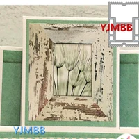 yjmbb 2021 new greeting card card decoration metal cutting dies scrapbook album paper 3d diy card craft embossing die cutting
