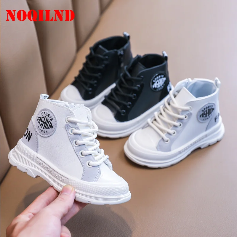 Ботинки детские кожаные Нескользящие на возраст 1-6 лет Осень-зима | Мать и ребенок