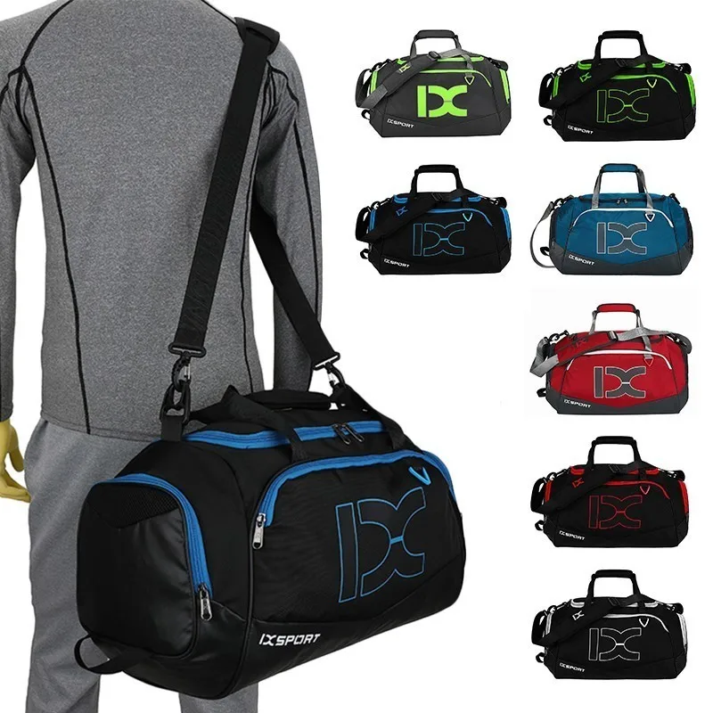 Professional Waterproof Large Outdoor Sports Gym Bag 40L Men Women Dry Wet Seperated Training HandBag Single Shoulder & Hand Bag