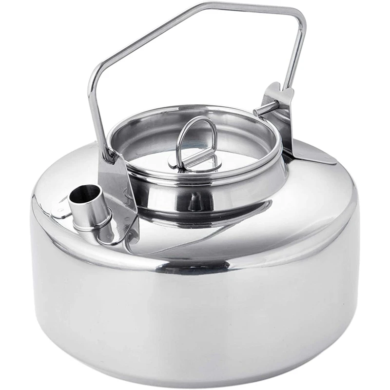 

AF89 1 Liter Camp Kettle Great for Boiling Water for Tea,Freeze-Dried Backpacking Meals Portable for Camping and Travel