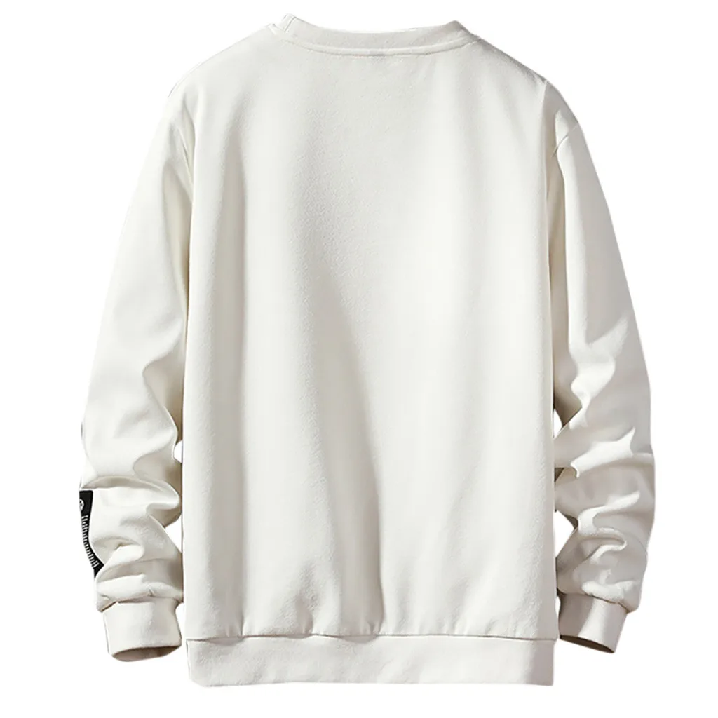 Мужские толстовки новый стиль повседневная осенне-зимняя модная Лоскутная