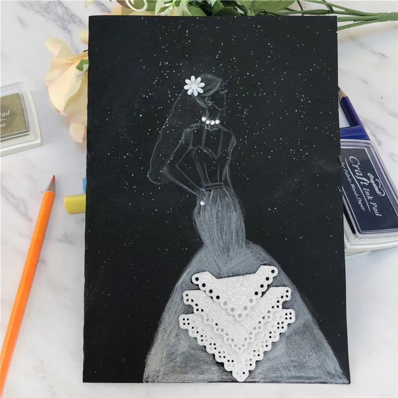 DiyArts штампы для резки рамки угловой металла DIY скрапбукинга ремесло карты
