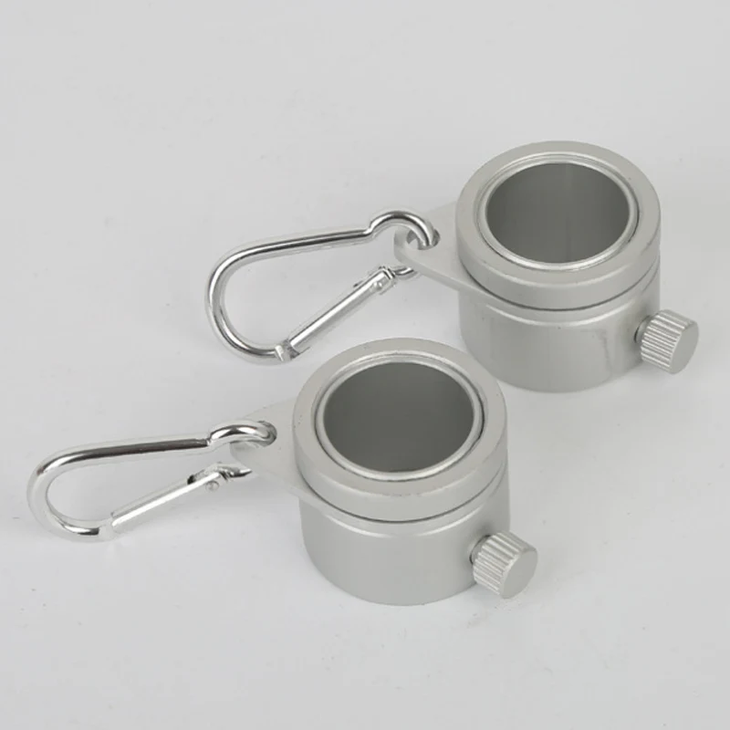 2 шт. флажок из алюминиевого сплава Полюс кольца 360 градусов вращающийся