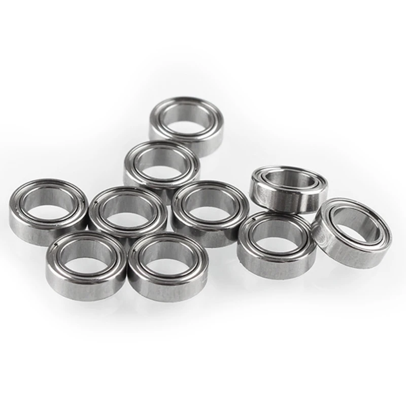 

10pcs MR85 Series Miniature Bearing Metal Shielded Ball Bearings for MR85Z MR85ZZ MR85RS 675 L-850ZZ 5x8x2.5mm 77UA