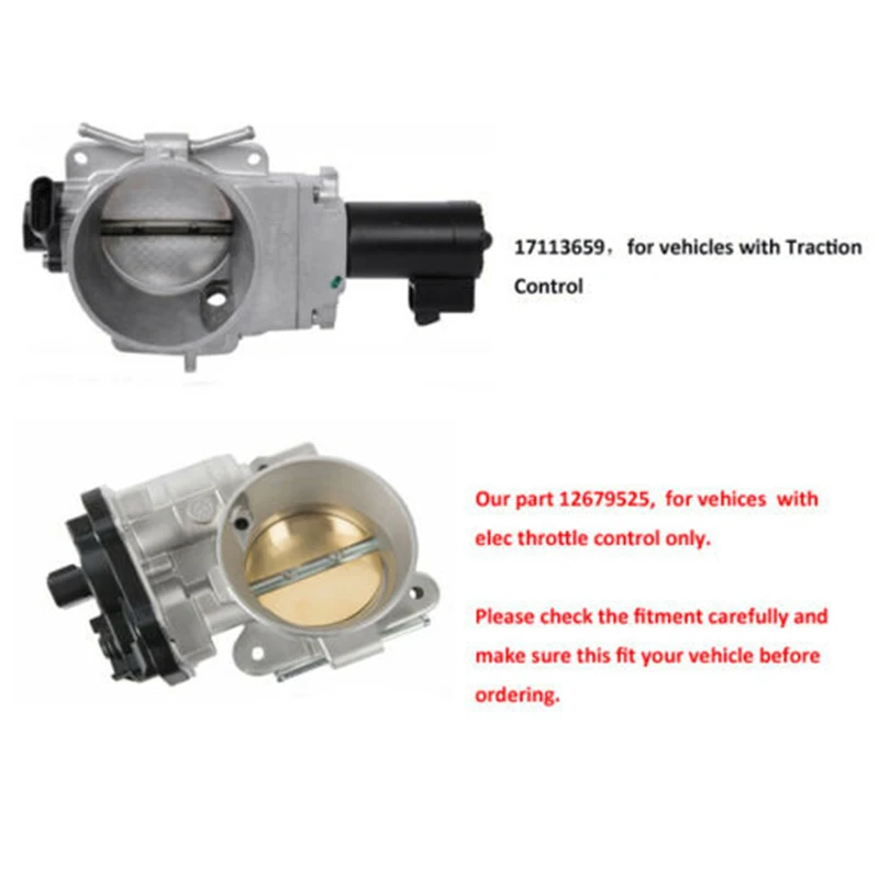 Новый корпус дроссельной заслонки для Cadillac Escalade Chevrolet Express Avalanche Silverado GMC Savana Sierra