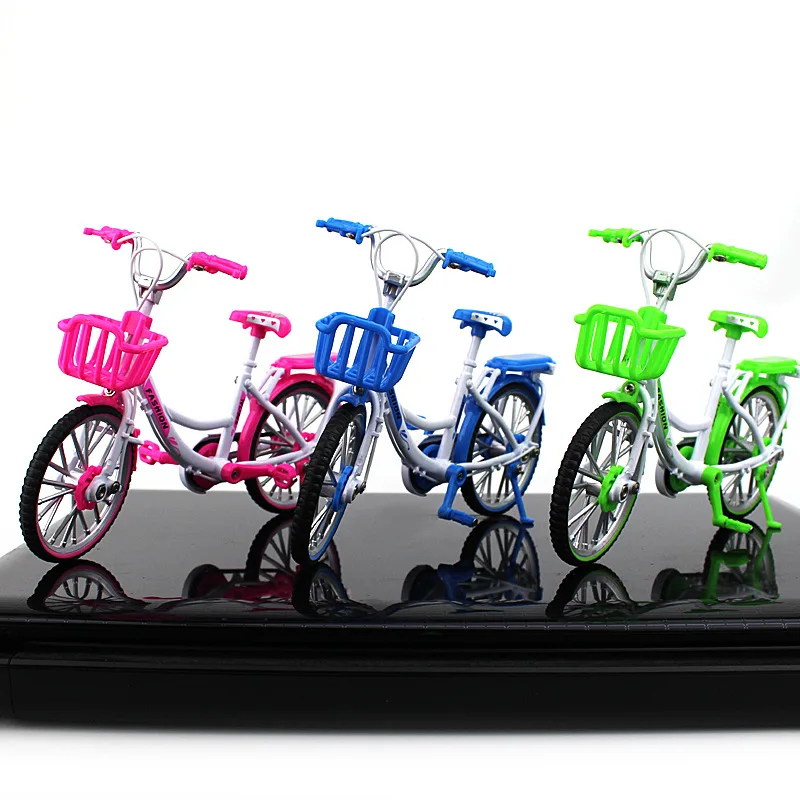 

Новая модель мини велосипеда из сплава 1:10, литой металлический палец, горный велосипед, гоночная игрушка, сгибающийся дорожный симулятор, и...