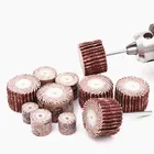 Сменные шлифовальные лепестковые диски для вращающихся инструментов 120, 180, 240, диск с наждачной порверхностью-абразивный шлифовальный станок, 10 шт.компл.