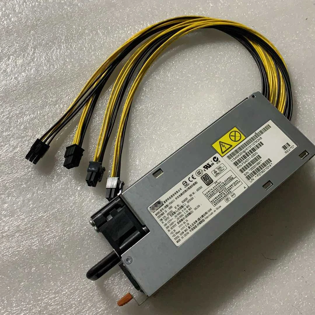 

PSA011 MAX 550W for AcBel server power supply module Refit 4*6PIN