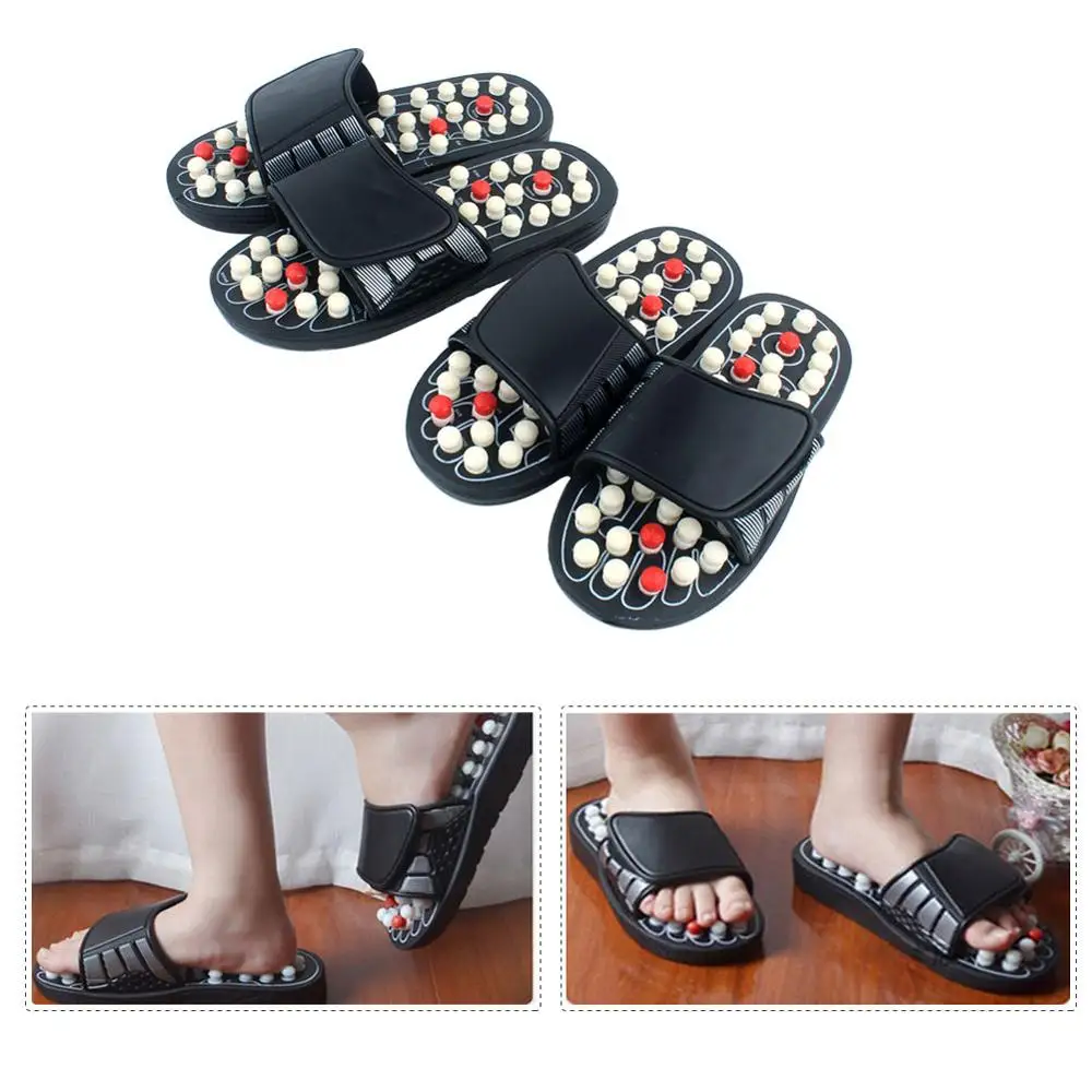 Массажные тапочки для йоги фитнеса акупрессуры массажер ног акупунктурные