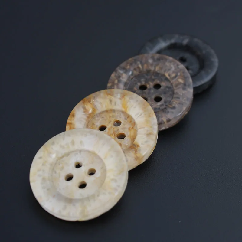 10 шт. круглые резиновые 4 отверстия кнопки Швейные аксессуары размера
