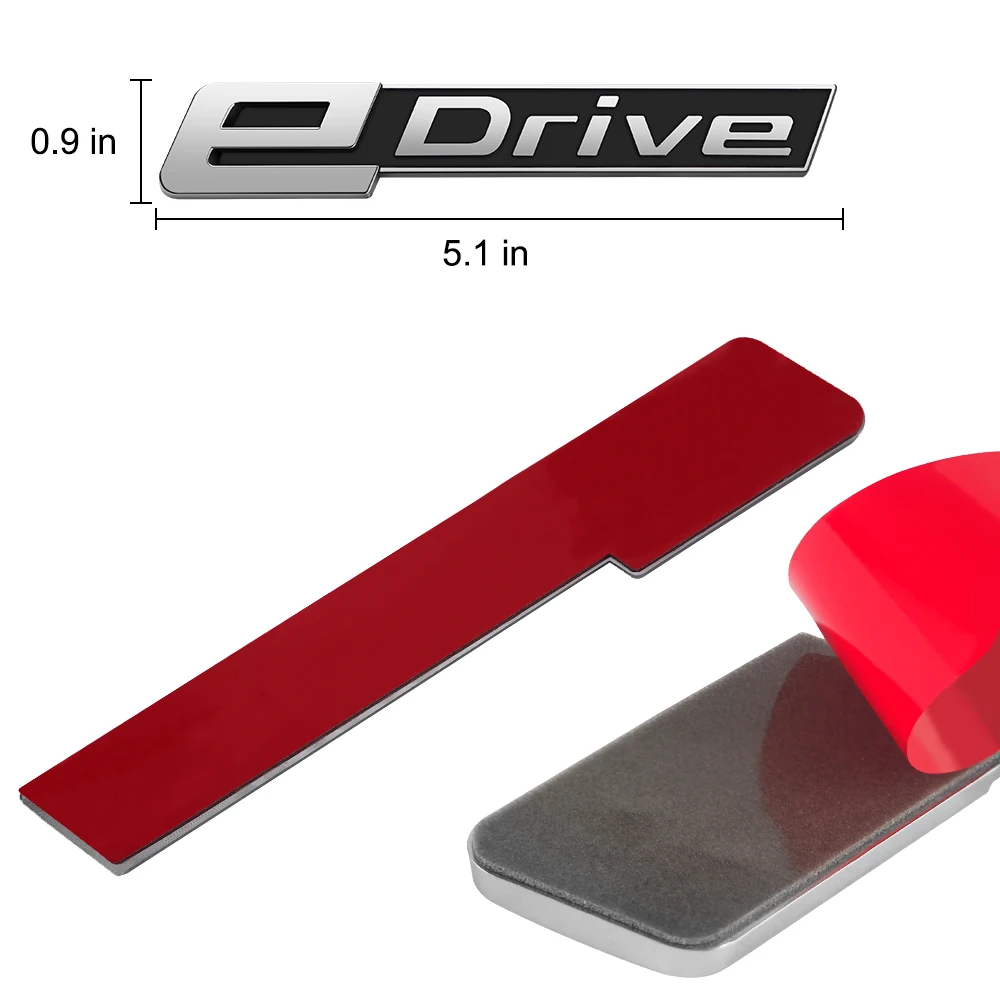 

Side Rear Waist Body E Drive Sticker For BMW 3 5 7 series X1 iX3 X2 X3 X5 X7 i3 F34 F35 F18 EDrive Badge Nameplate Accessories