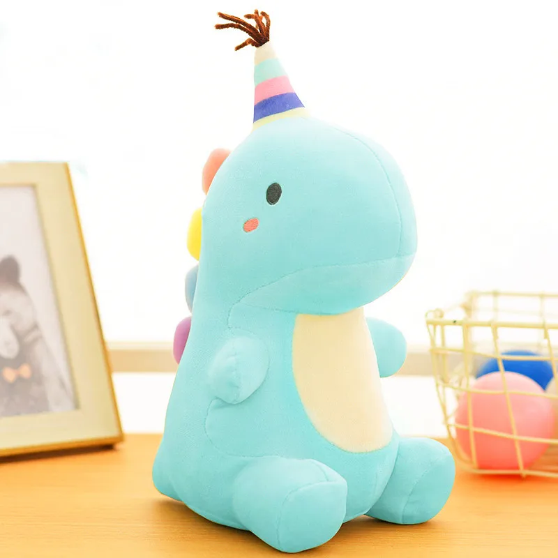 

Two styles of dinosaur doll plush toys accompany you to sleep with lazy long soft pillow dolls for girls creative gifts