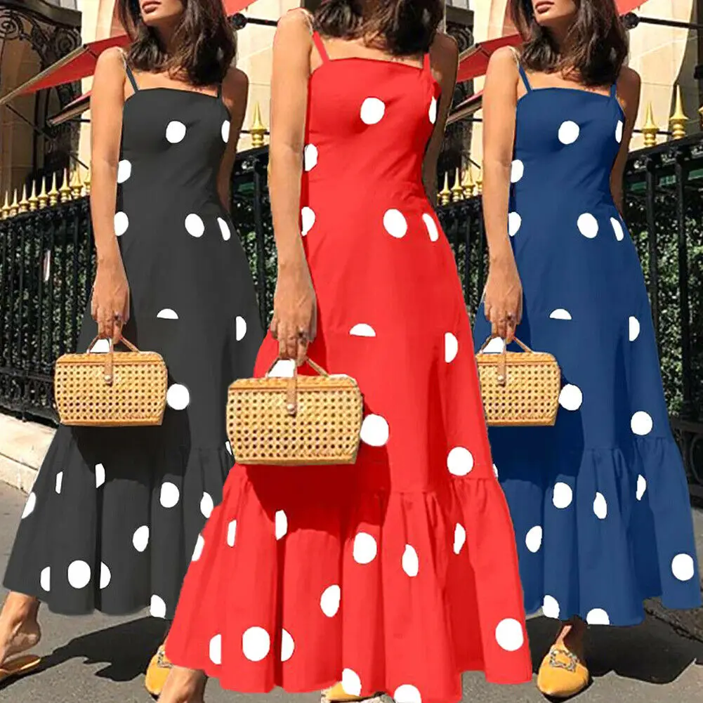 Женское длинное Повседневное платье в стиле бохо вечерний плявечерние летний