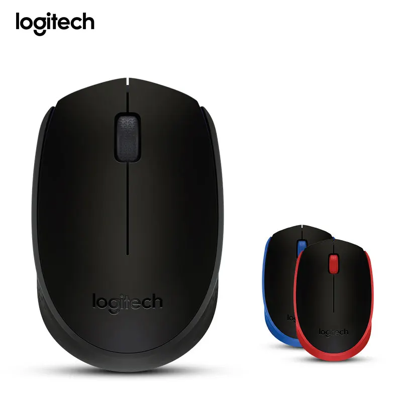 Logitech Оригинал M171 беспроводная мышь ноутбук Настольный компьютер USB офисный дом