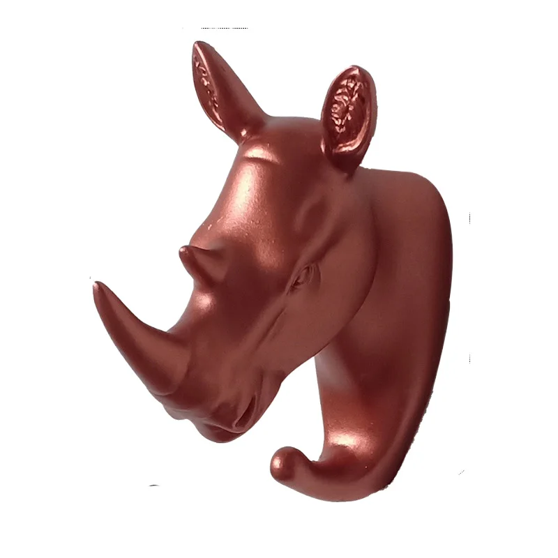 

Креативный, мощный, бесшовный крючок для одежды, декоративный крючок, голова животного, настенное крепление, голова оленя, крючок с прочной ...