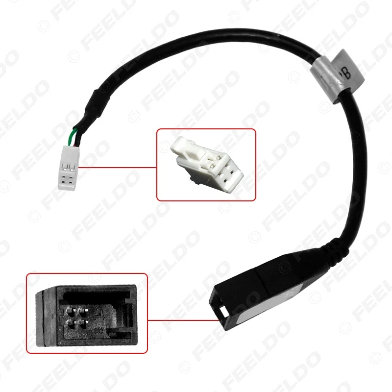 Автомобильный аудио радиоприемник FEELDO 4-контактный переходник USB-адаптер для Suzuki