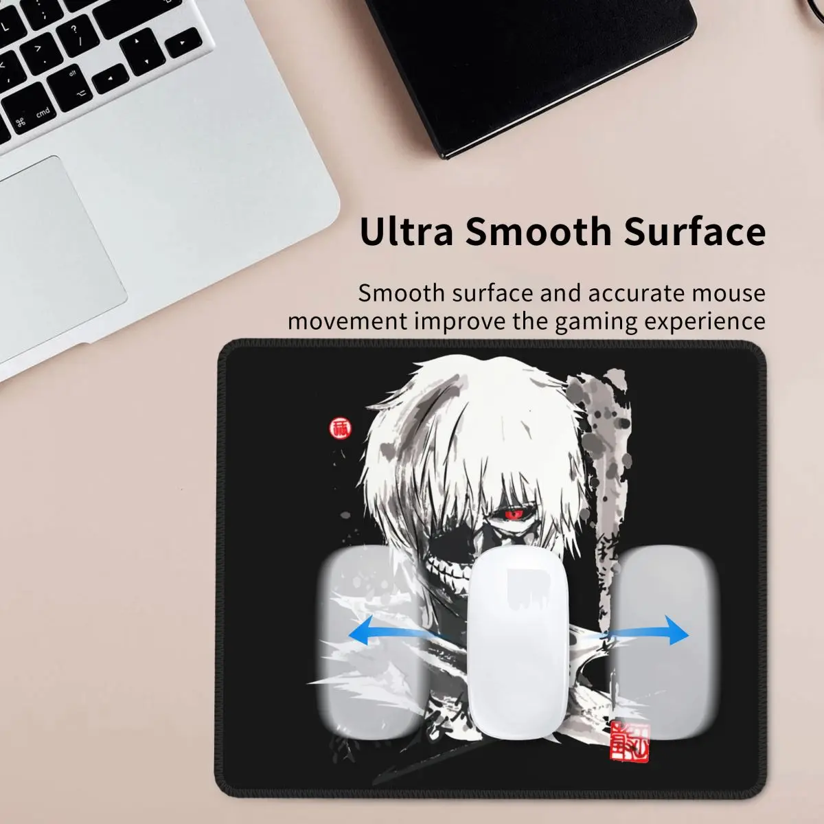 Одежда с надписью Tokyo Ghoul для косплея канеки кэна новинка Мышь Pad Япония короткая