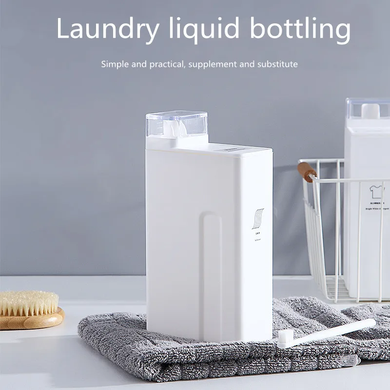 

1000ml large capacity washing powder and softener detergent empty bottle shampoo shower gel replacement bottle
