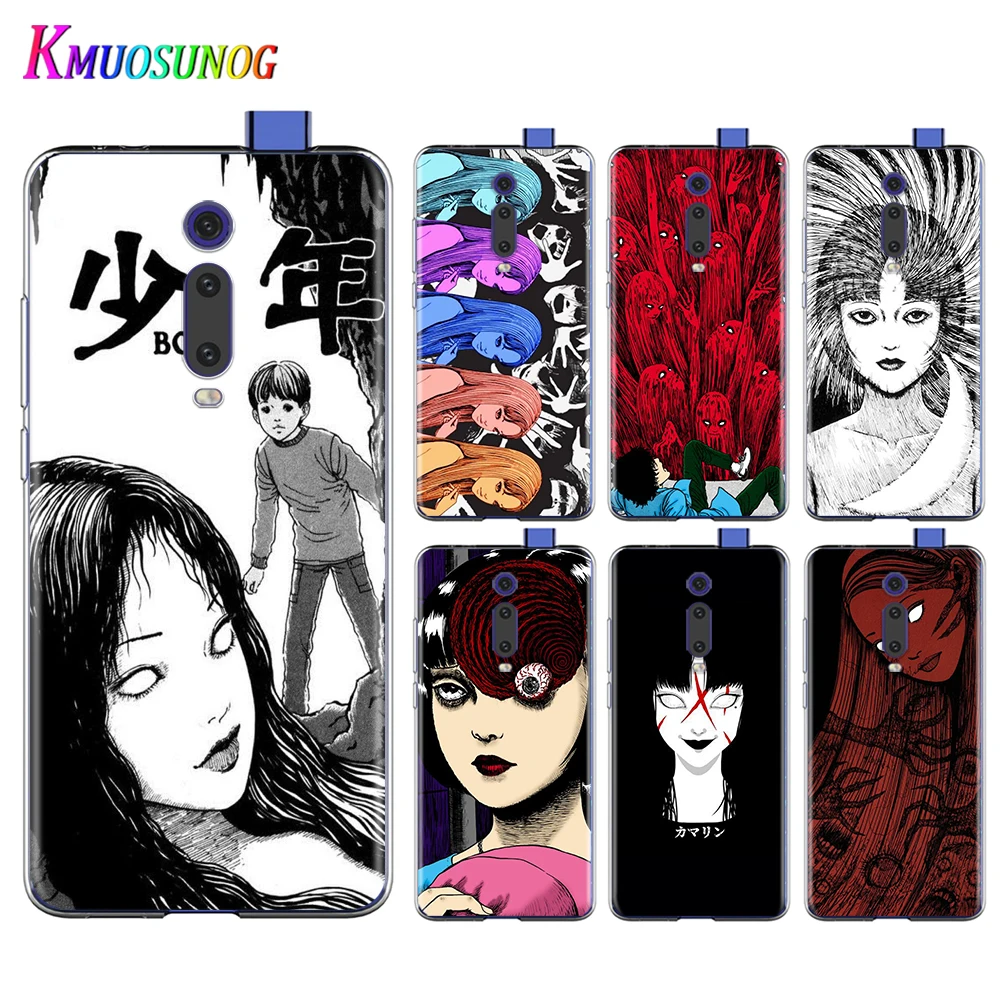 

Japanese comic Tomie For Xiaomi Redmi 9I 9T 9A 9C 9 Prime 8A 8 7A 7 6A 6 5 5A 4X PRO Plus Transparent Soft Phone Case