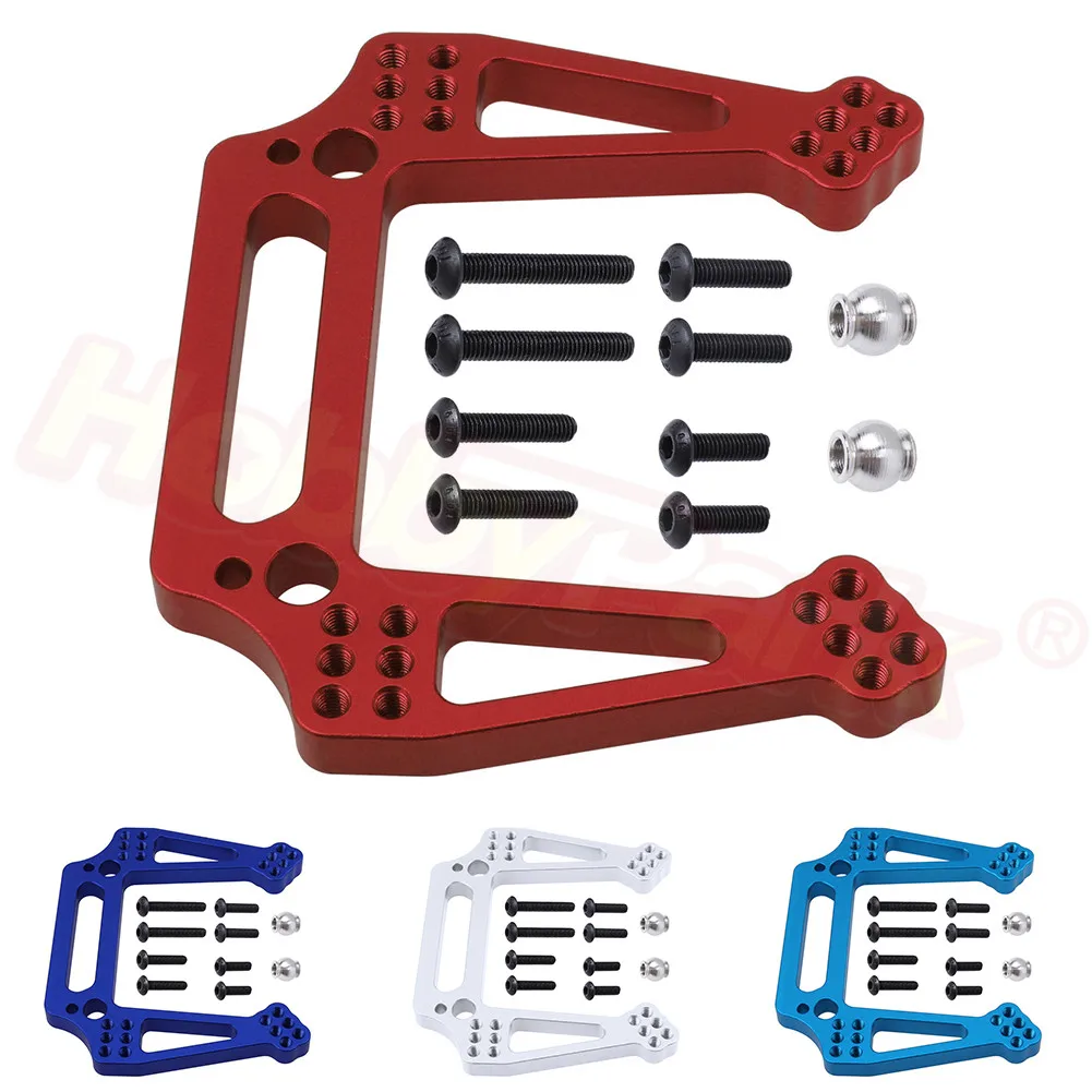 Алюминиевая передняя амортизирующая башня для грузовика 1/10 Traxxas Slash 2WD с коротким