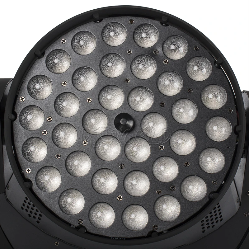 Светодиодный 36x18 Вт RGBWA+ УФ зум перемещение головы 6in1 светодиодный стирка DMX512 Прямая с фабрики Dj диско-сценическое освещение для вечерние обувь для ночного клуба