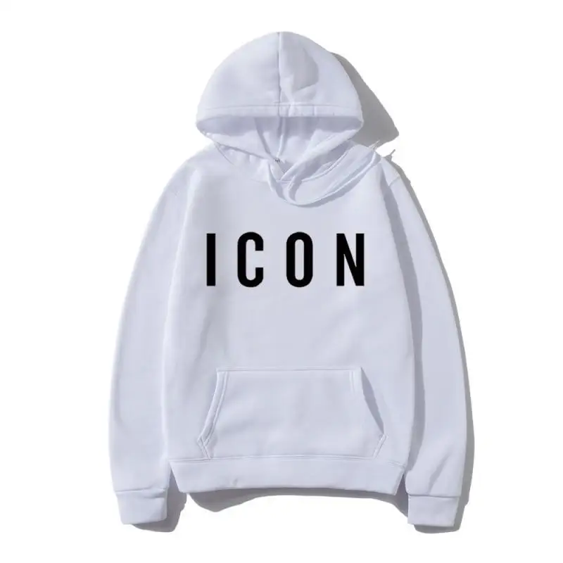 Толстовка с капюшоном для мужчин и женщин свитшот принтом иконы Повседневный