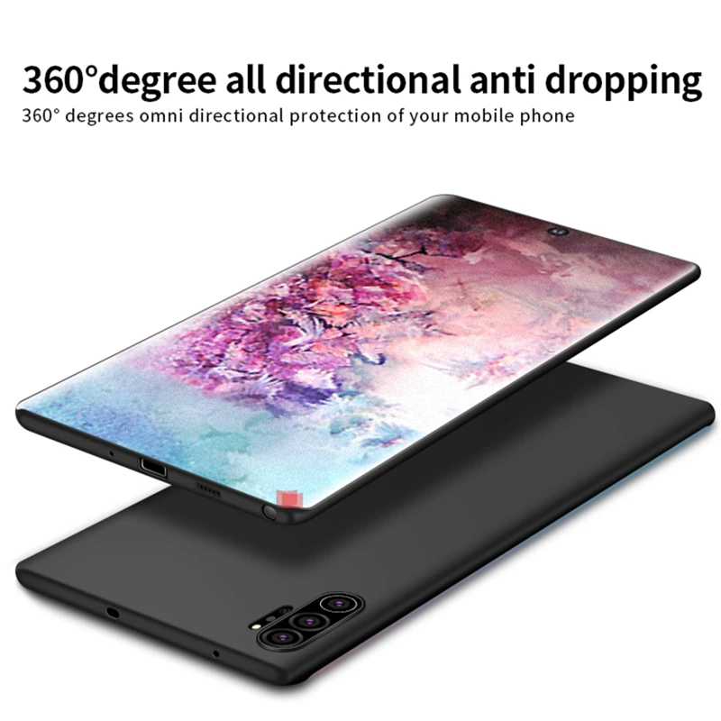 S10 5G Ультратонкий чехол для Samsung Galaxy Note 20 Ультра S20 S21 S8 S9 плюс Жесткий PC матовый 10 Plus