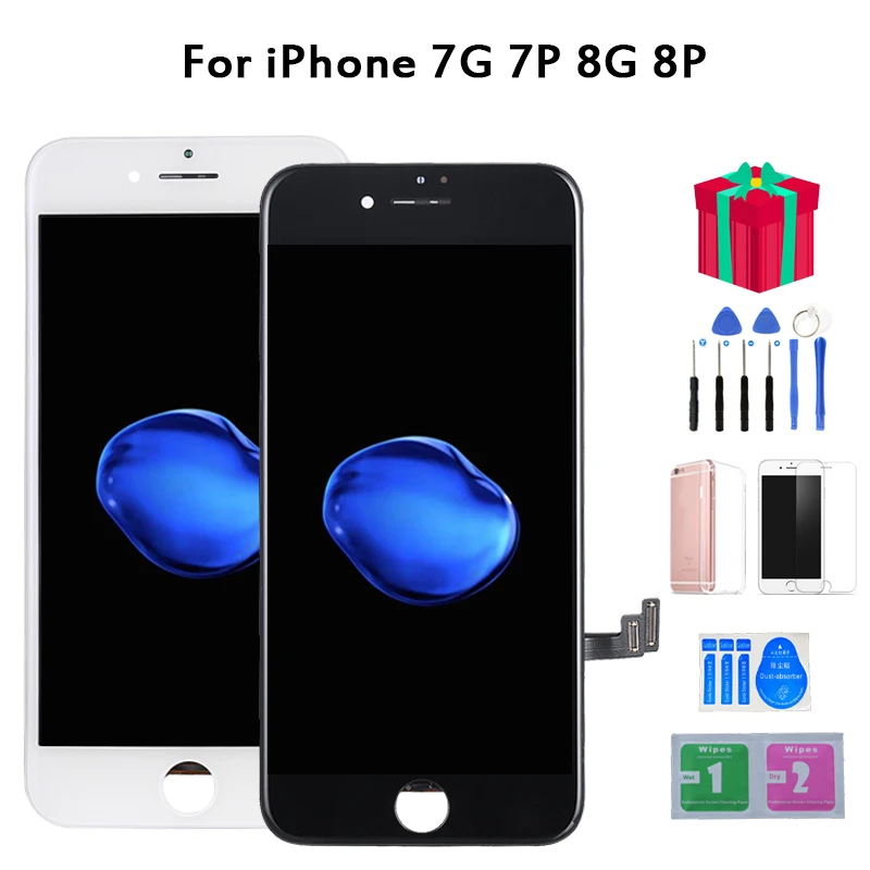 AAA Качество для iphone 7 ЖК-экран дисплей в сборе Замена с оригинальным дигитайзером