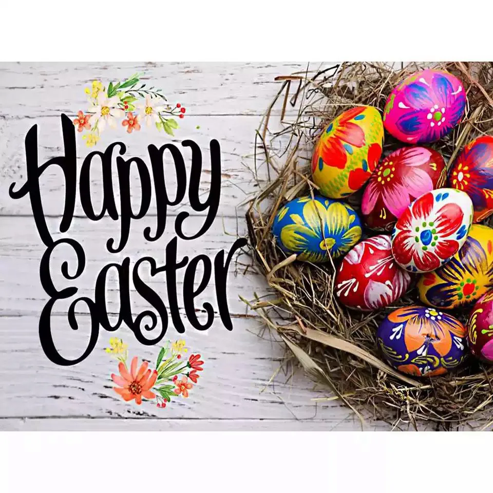 

Home 5D DIY Diamond Painting Kit Full of Diamond Inlay Embroidered Cross Sticker Animals "Christmas Egg" Mural Home Decor Gift