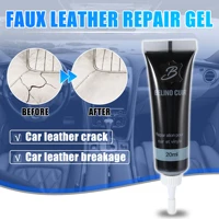 x autohaux 20ml car care liquid faux leather skin refurbish repair gel auto seat coats scratch cracks restoration for car