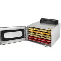 220v fruit drying machine 6 layers stainless steel food dehydrator home electric vegetable meat herbs dryer