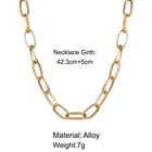 Ювелирные изделия из жемчуга для женщин ожерелье в готическом стиле, Классические солнечные очки в металлической Крупногабаритные многослойные металлические ожерелье с надписью: 