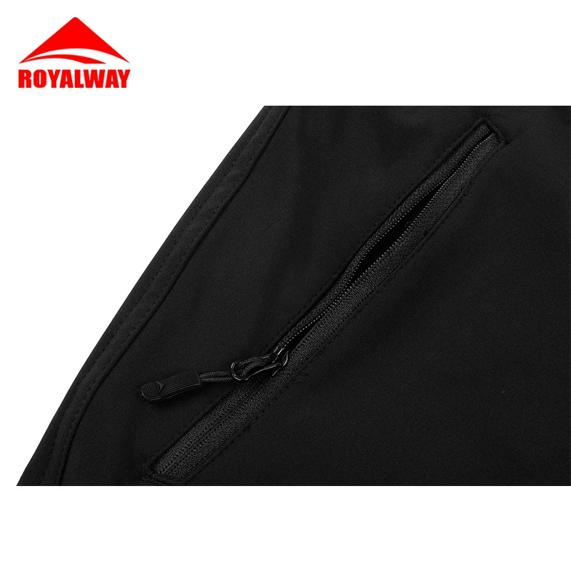 ROYALWAY осень зима мужские походные альпинистские штаны теплые и толстые