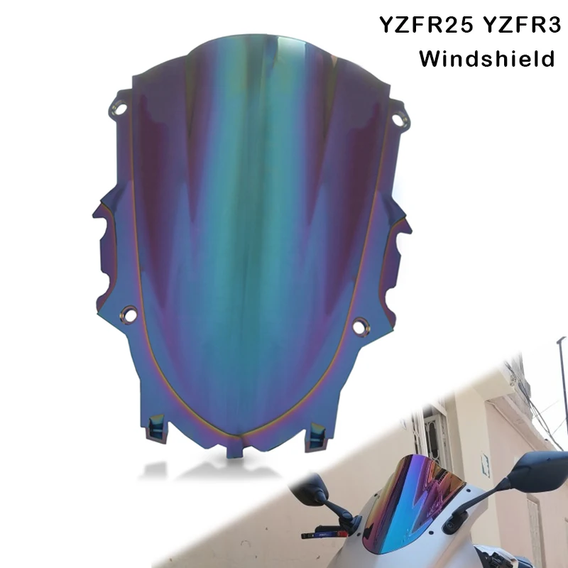 

YZFR25 YZFR3 мотоциклетное ветровое стекло аксессуары ветрозащитный для Yamaha YZF-R3 YZF-R25 YZF R3 R25 2019 2020 R25 R3