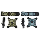 Тренировочная футбольная тренировочная соло-тренировочная помощь для контроля навыков регулируемое оборудование шариковые сумки подарок