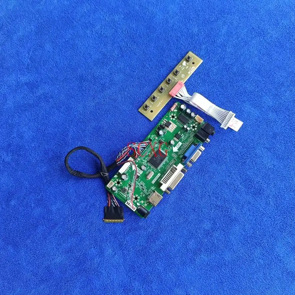 

LCD monitor drive board LVDS 40-Pin 1366*768 DIY Kit For LP140WH4/LP140WH8/LP140WHU M.NT68676 HDMI-compatible VGA DVI WLED 60Hz