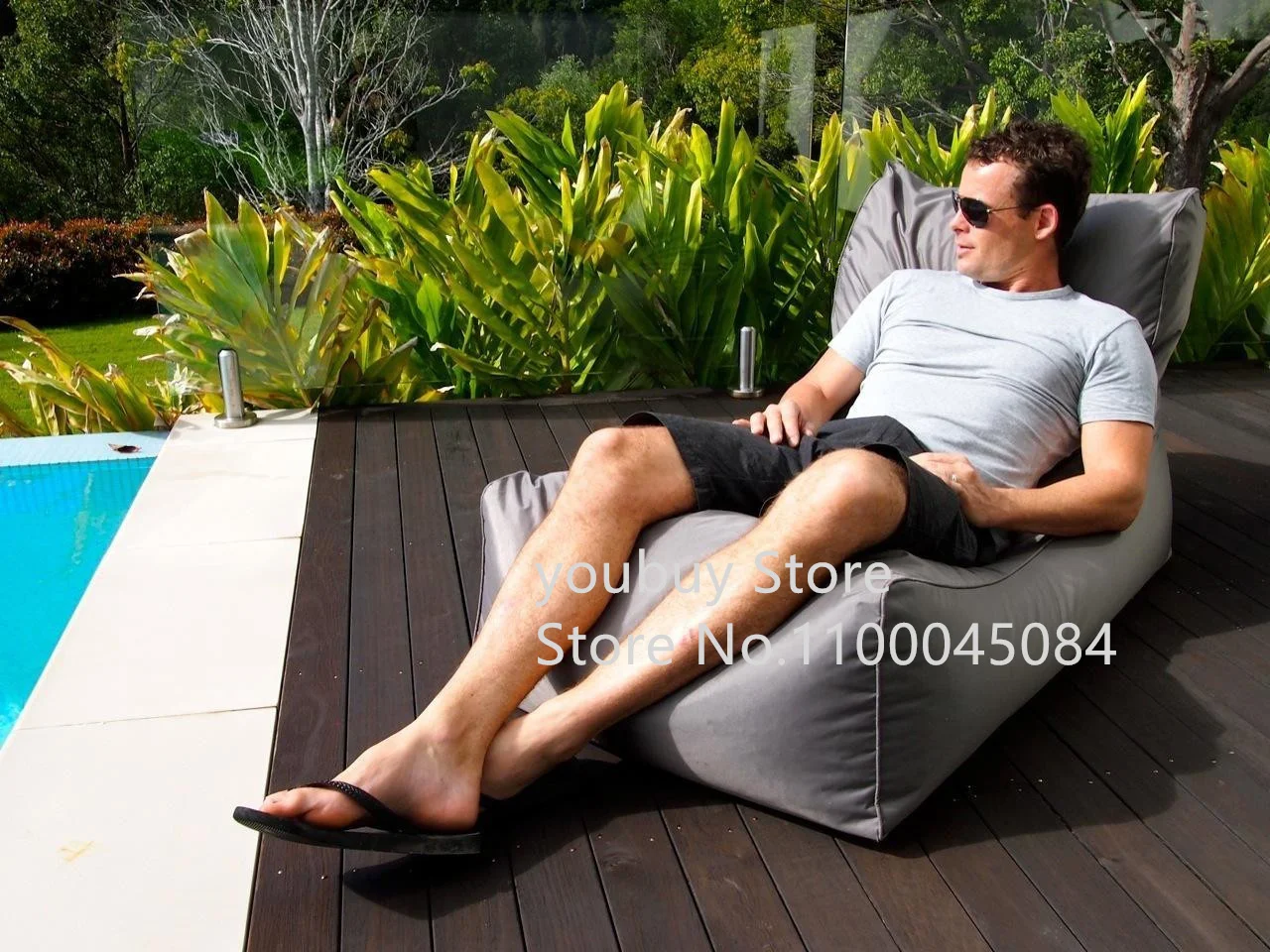 beach bean bag chair outdoor garden sofa seat external beanbag sitsack door side home furniture set |
