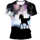 Новинка 2021, модная уличная одежда в стиле хип-хоп с 3D принтом лошади, мужская одежда большого размера для взрослых