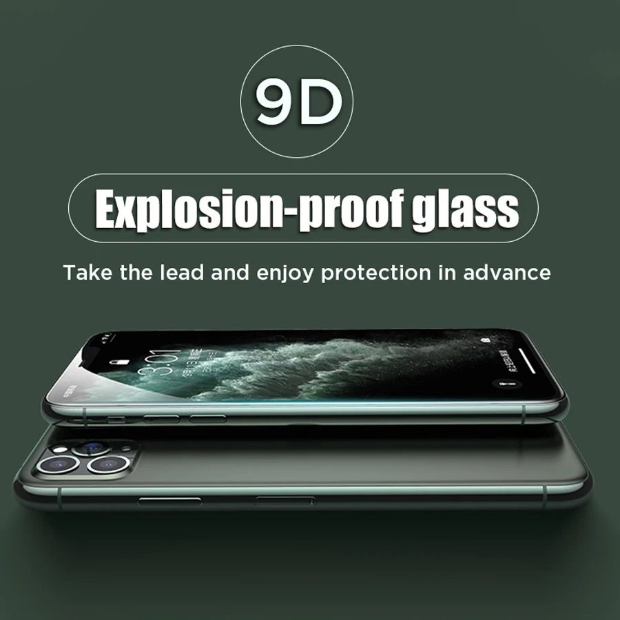 

Protective Glass for IPhone 12 Pro Max Screen Protector Tempered Glass for IPhone 12 Mini 12pro 11 Pro Full Cover Screen Film